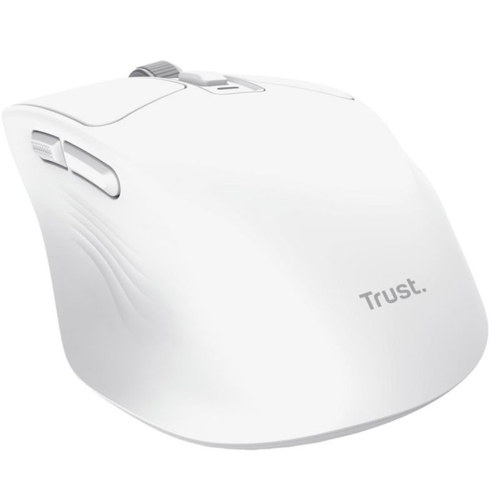 Trust Niven Ratón Inalámbrico Blanco